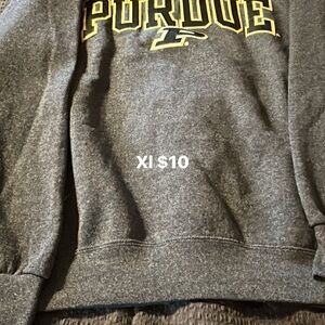 Purdue Gray Sweater